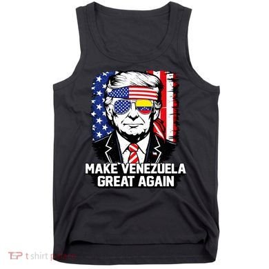 Trump Make Venezuela Great Again Flag Tank Top