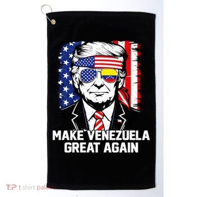 Trump Make Venezuela Great Again Flag Golf Towel