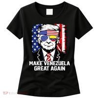 Trump Make Venezuela Great Again Flag Women's T-Shirt thumb 0