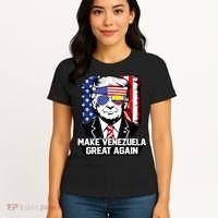 Trump Make Venezuela Great Again Flag Women's T-Shirt thumb 4