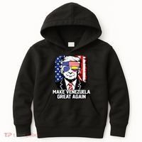 Trump Make Venezuela Great Again Flag Kids Hoodie thumb 0