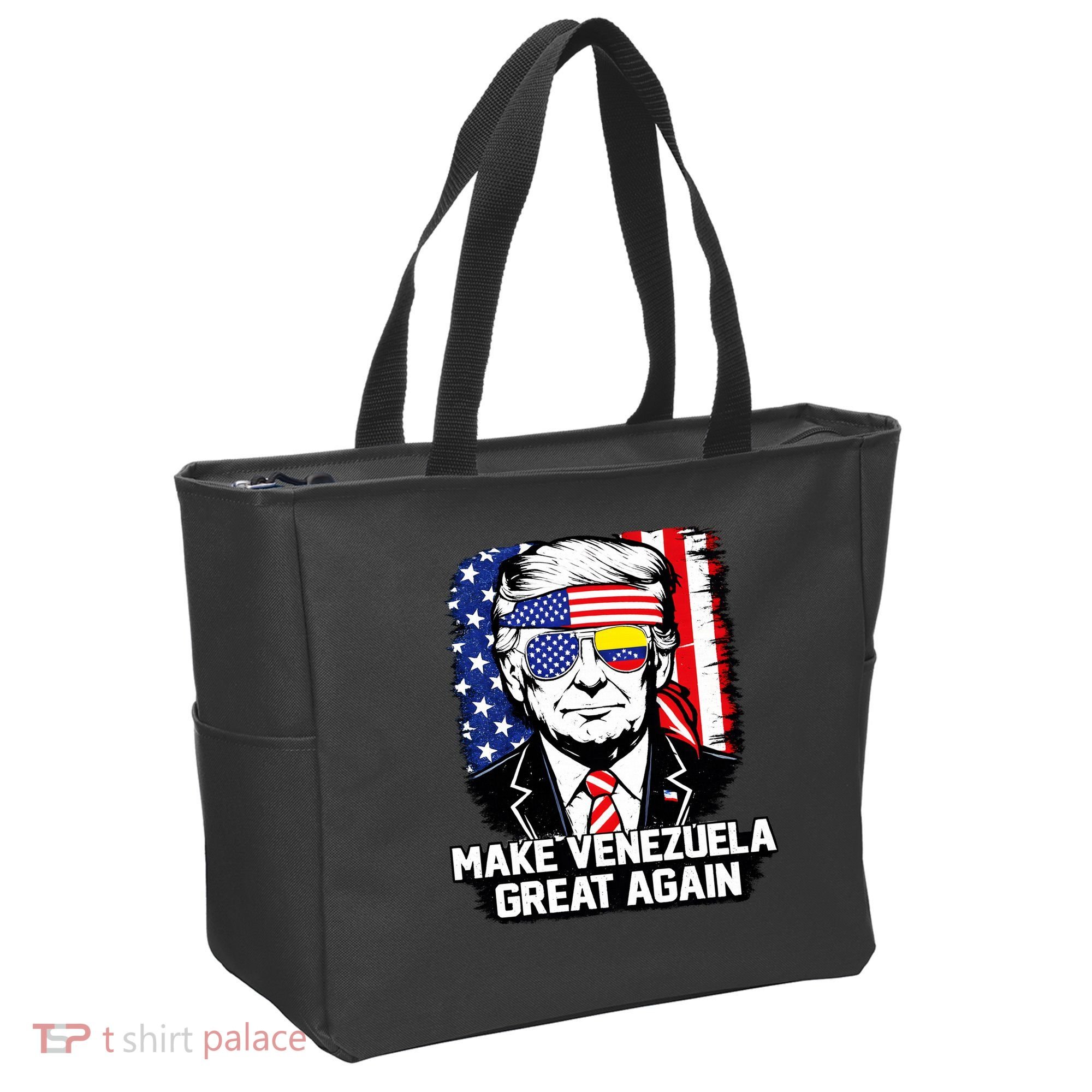 Trump Make Venezuela Great Again Flag Tote Bag