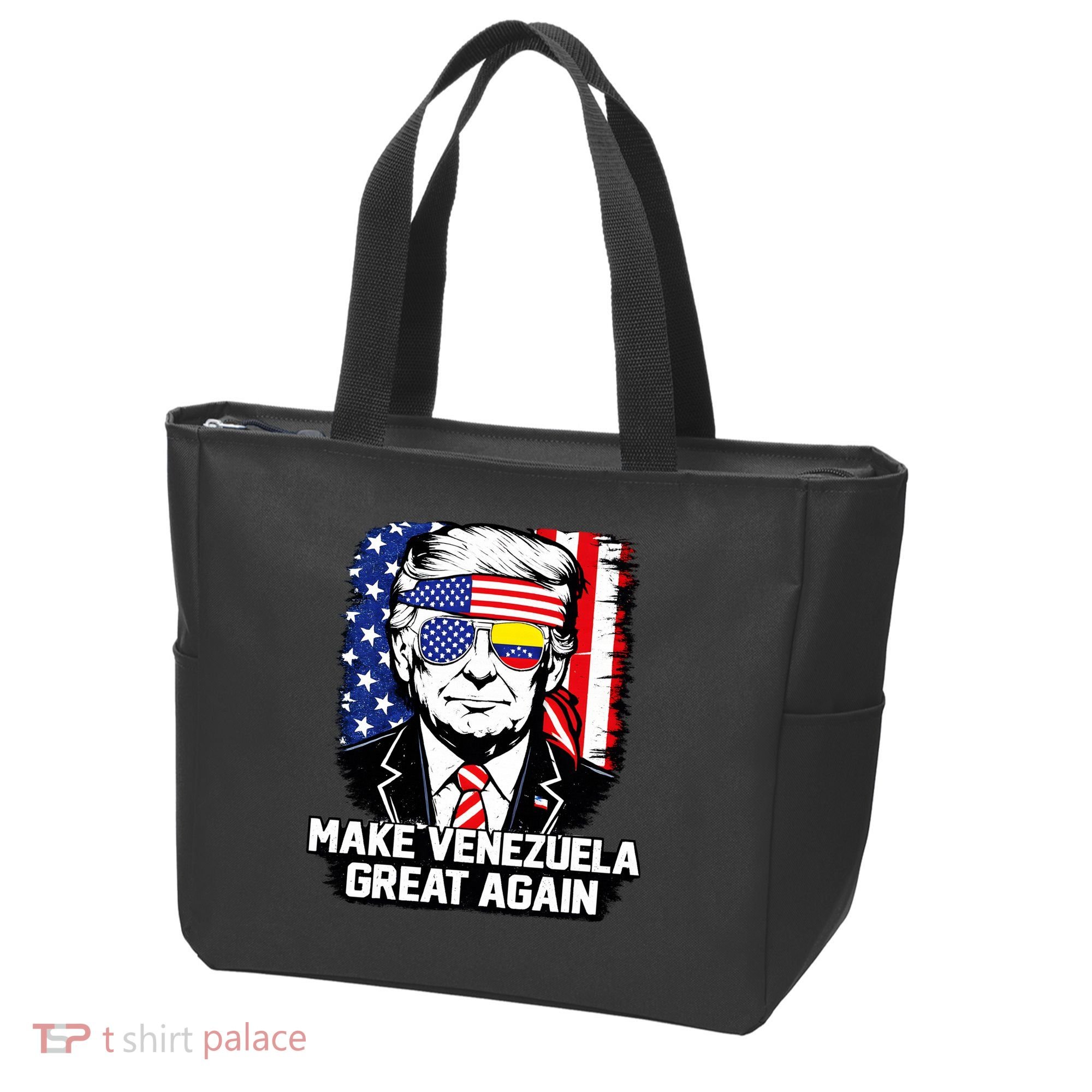 Trump Make Venezuela Great Again Flag Tote Bag