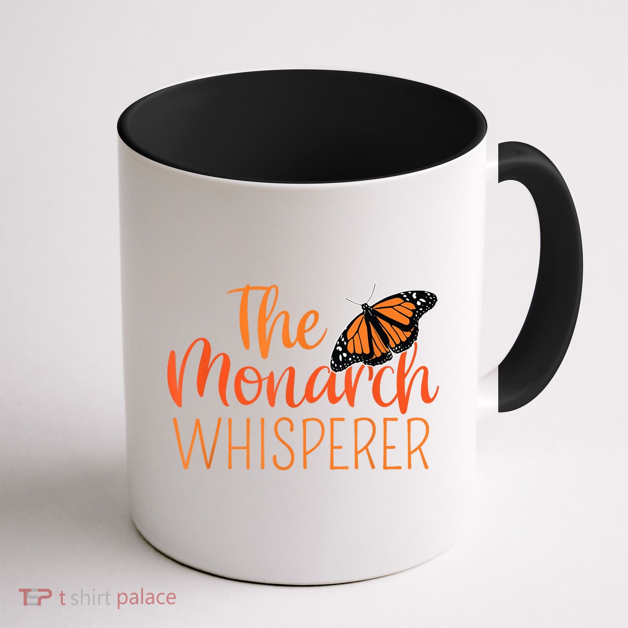 The Monarch Whisperer Cute Entomology Butterfly Coffee Mug
