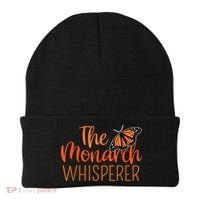 The Monarch Whisperer Cute Entomology Butterfly Beanie thumb 0