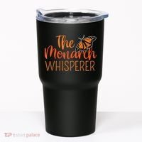 The Monarch Whisperer Cute Entomology Butterfly Tumbler thumb 0