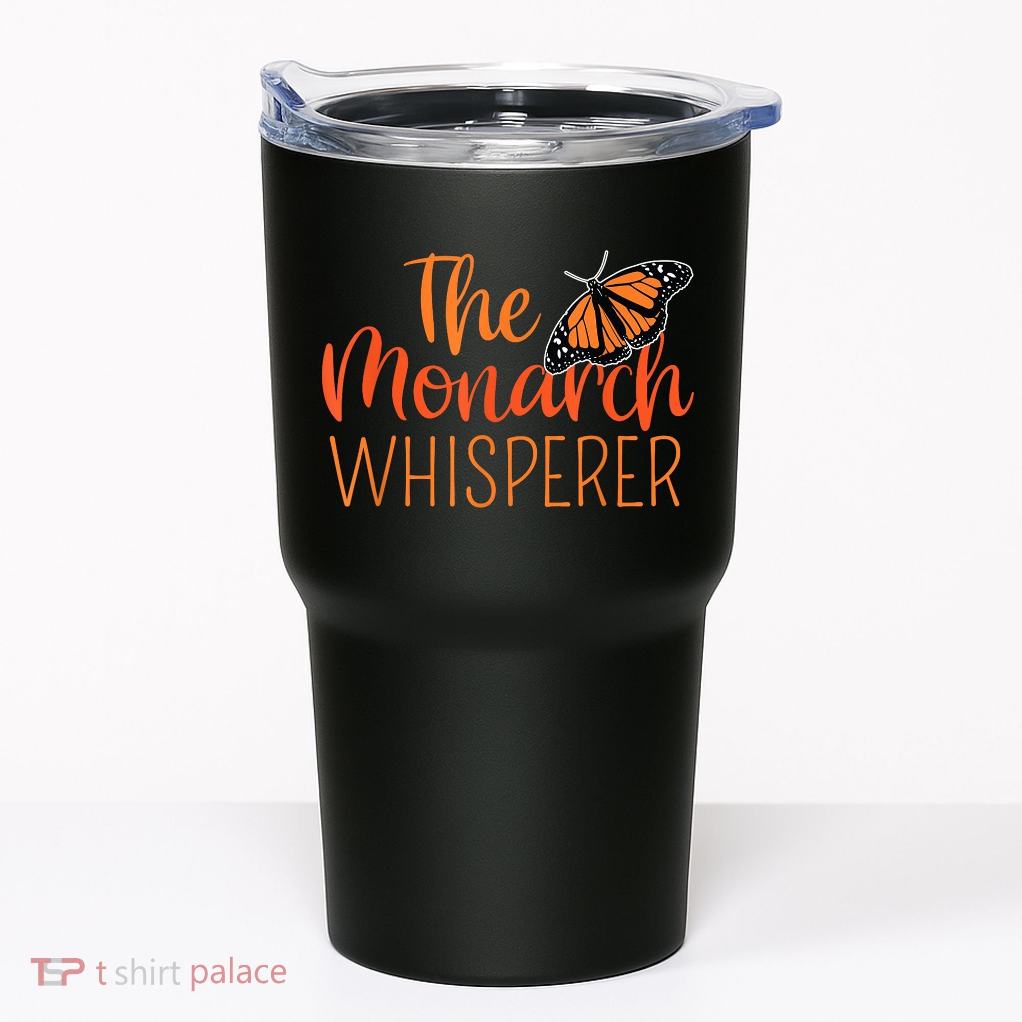 The Monarch Whisperer Cute Entomology Butterfly Tumbler