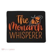 The Monarch Whisperer Cute Entomology Butterfly Mousepad thumb 0