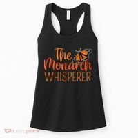 The Monarch Whisperer Cute Entomology Butterfly Women's Tank Top thumb 0