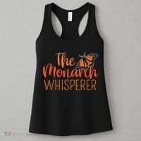 The Monarch Whisperer Cute Entomology Butterfly Women's Tank Top thumb 3