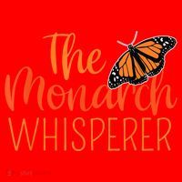 The Monarch Whisperer Cute Entomology Butterfly Santa Hat thumb 1
