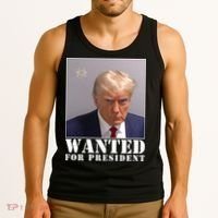 Trump Mugshot Wanted For President Tank Top thumb 3