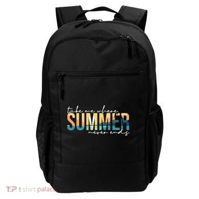 Take Me Where Summer Never Ends Backpack