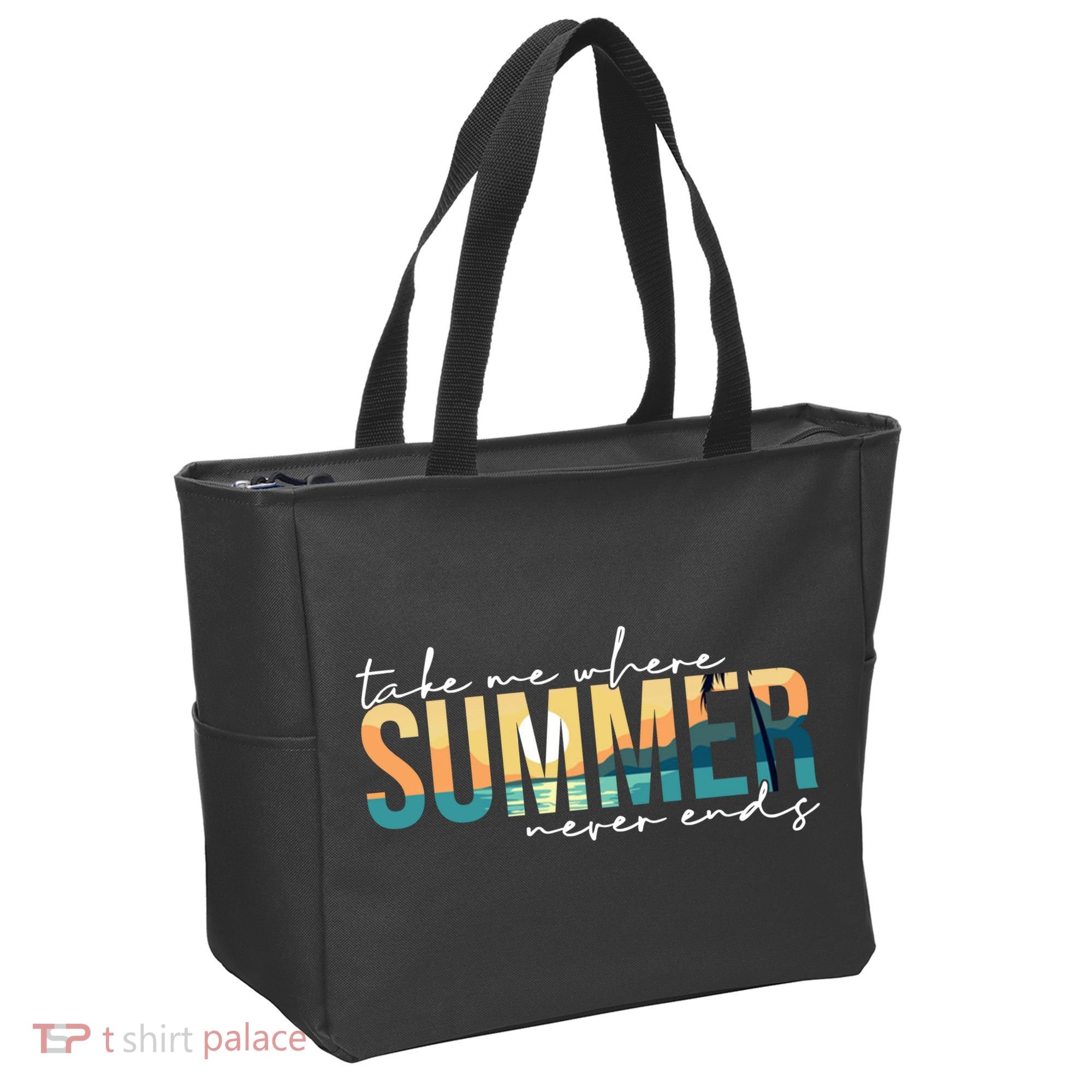 Take Me Where Summer Never Ends Tote Bag