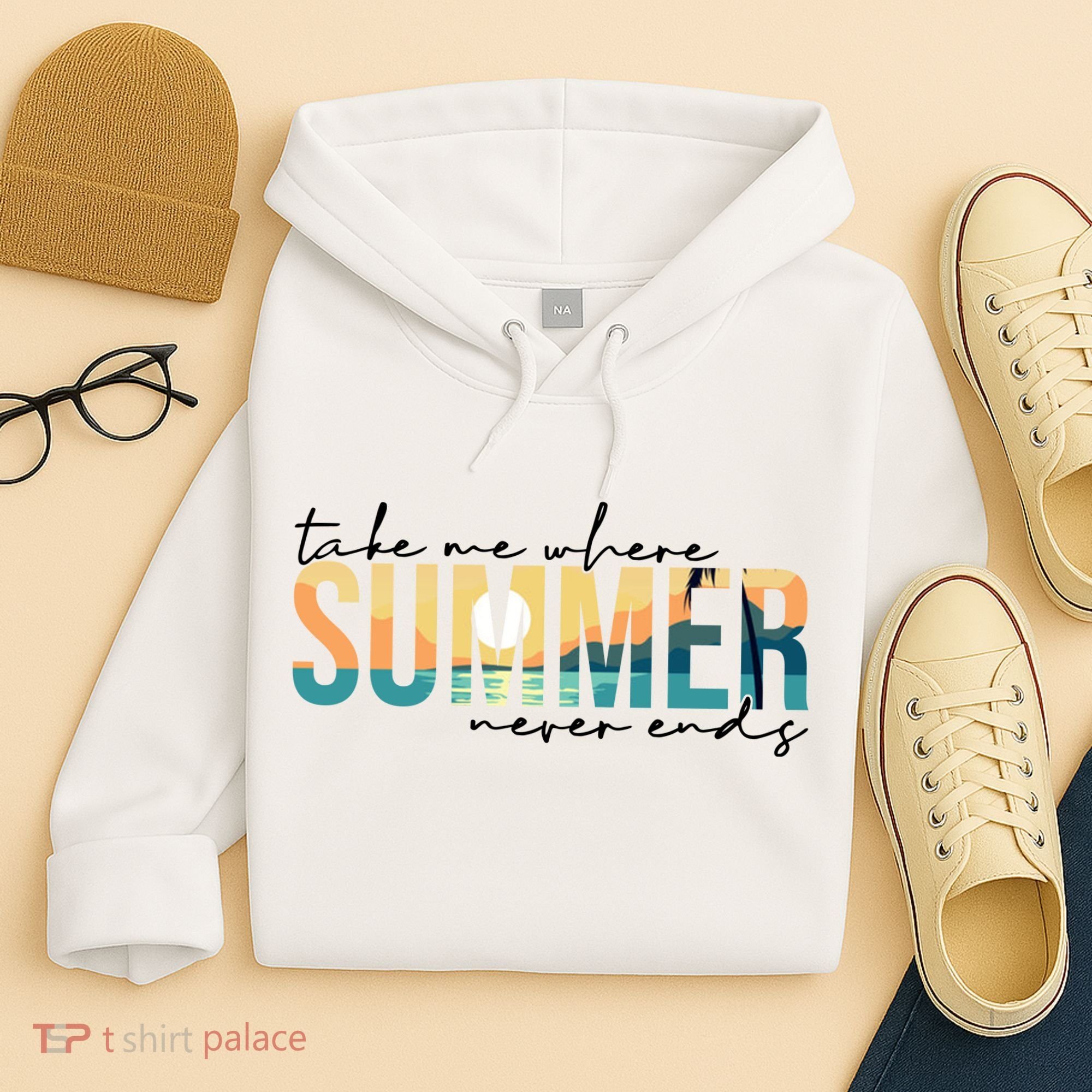 Take Me Where Summer Never Ends Hoodie