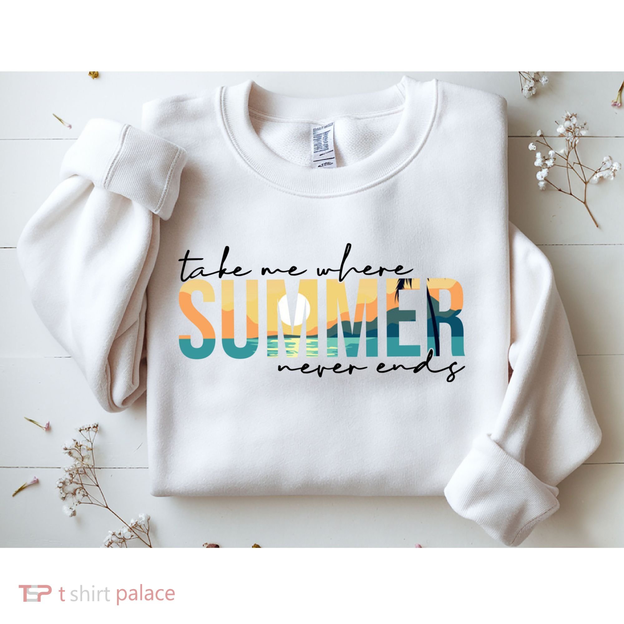 Take Me Where Summer Never Ends Sweatshirt