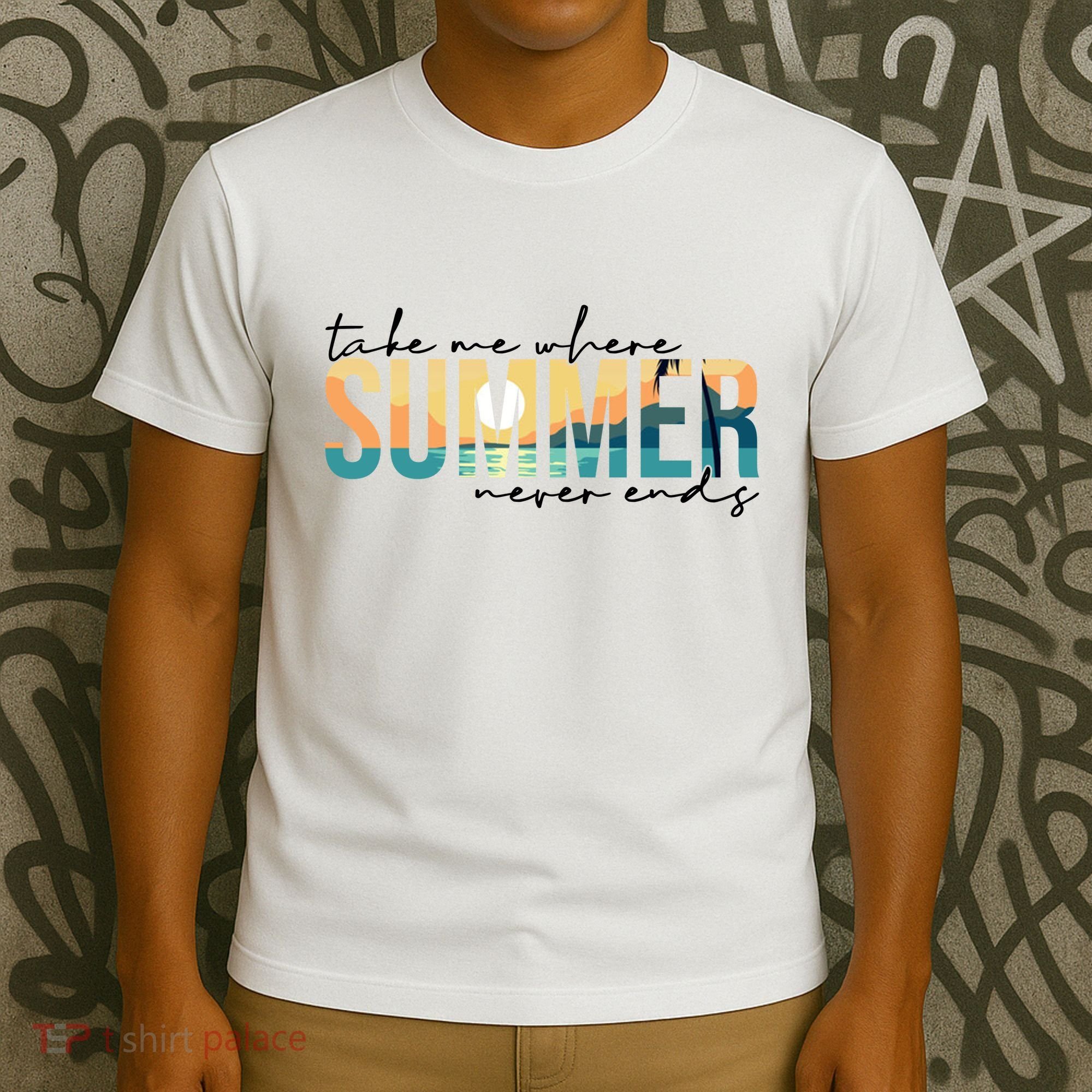 Take Me Where Summer Never Ends T-Shirt