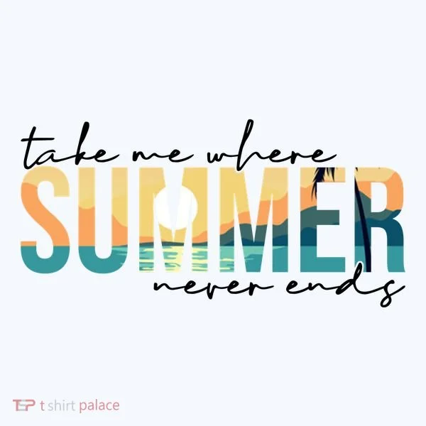 Take Me Where Summer Never Ends Bucket Hat