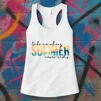 Take Me Where Summer Never Ends Women's Tank Top thumb 3