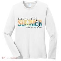 Take Me Where Summer Never Ends Women's Long Sleeve Shirt thumb 0