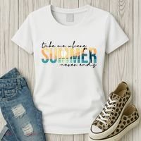 Take Me Where Summer Never Ends Women's T-Shirt thumb 3