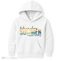 Take Me Where Summer Never Ends Kids Hoodie thumb 0