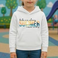 Take Me Where Summer Never Ends Kids Hoodie thumb 3
