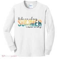 Take Me Where Summer Never Ends Kids Long Sleeve Shirt thumb 0