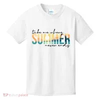 Take Me Where Summer Never Ends Kids T-Shirt thumb 0