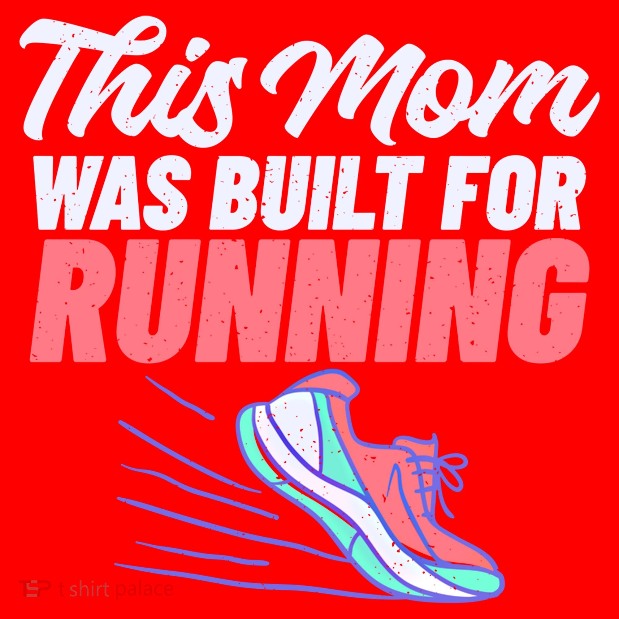 This Mom Was Built For Running Mother Marathon Runner Gift Santa Hat