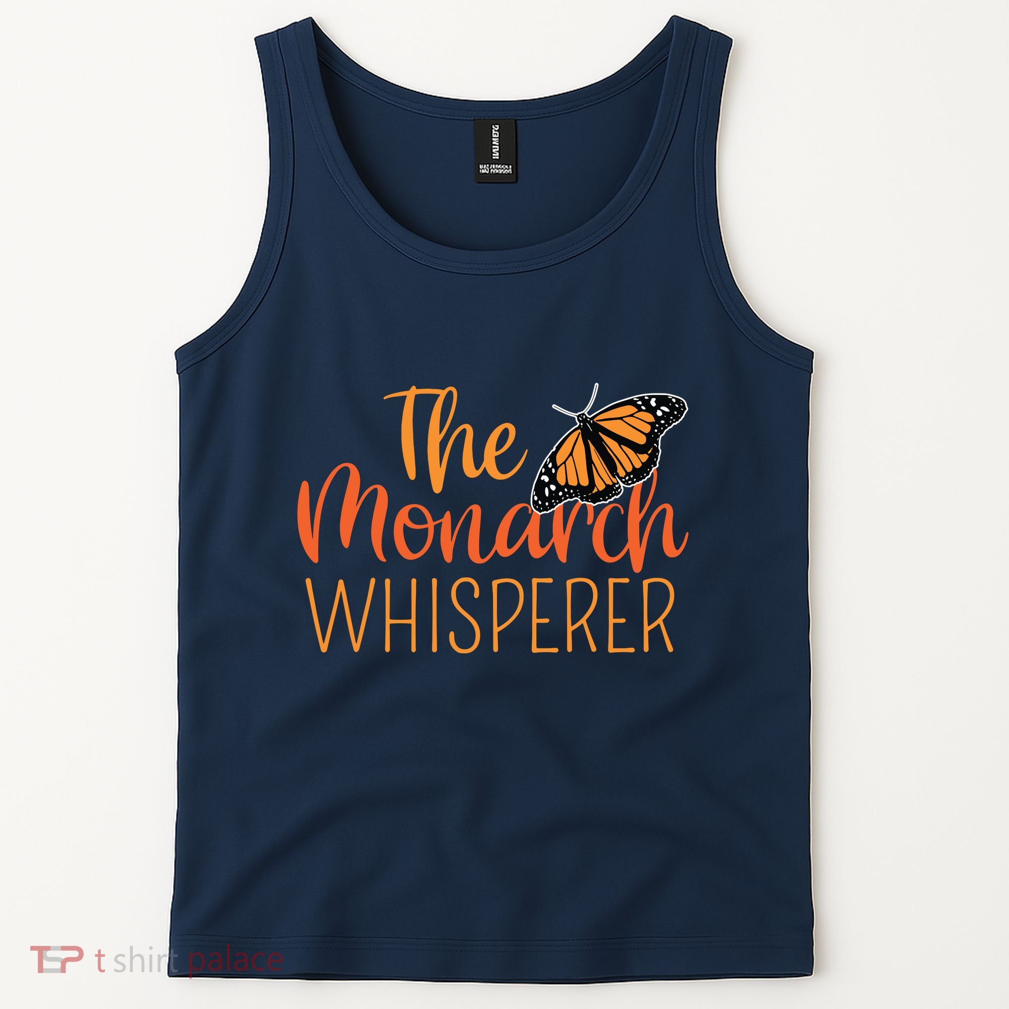 The Monarch Whisperer Cute Entomology Butterfly Tank Top
