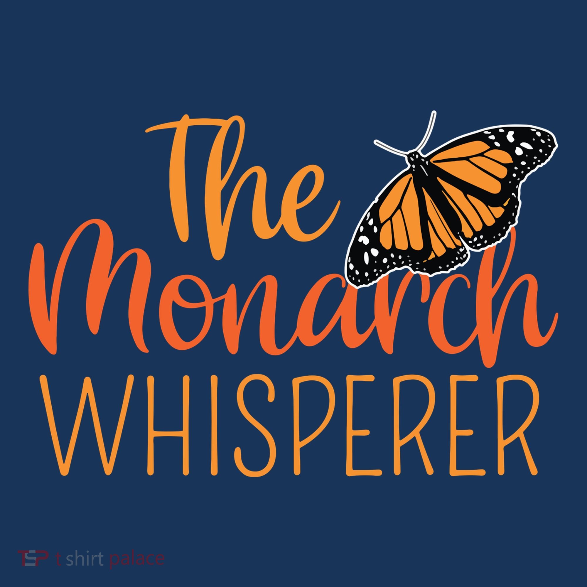 The Monarch Whisperer Cute Entomology Butterfly Women's Long Sleeve Shirt