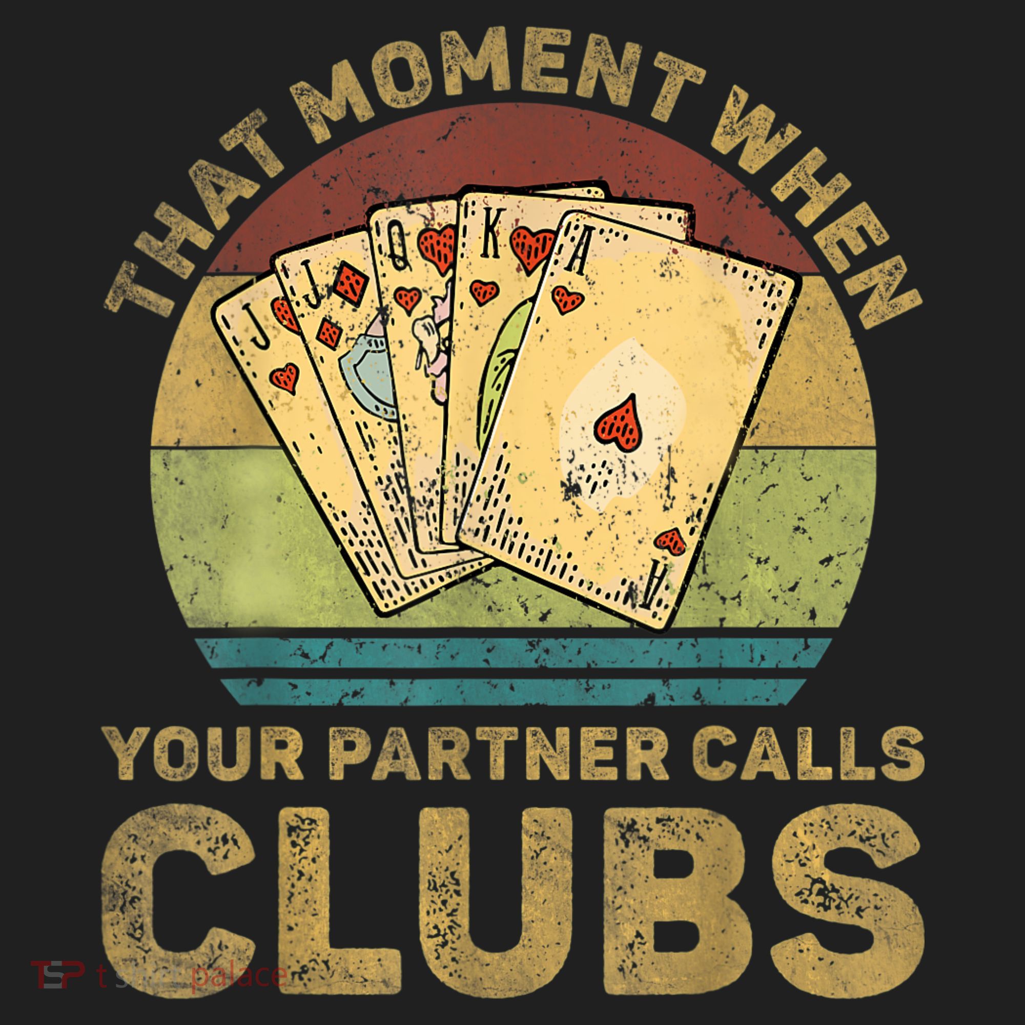 The Moment When Your Partner Call Clubs Euchre Card Game Beanie