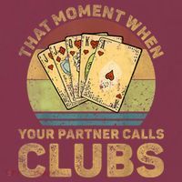 The Moment When Your Partner Call Clubs Euchre Card Game 16oz Travel Tumbler thumb 2