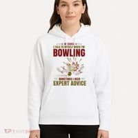 Talk Myself When Bowling Need Expert Advice Ten Pin Bowling Hoodie thumb 5