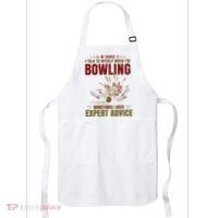 Talk Myself When Bowling Need Expert Advice Ten Pin Bowling Apron thumb 0