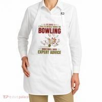 Talk Myself When Bowling Need Expert Advice Ten Pin Bowling Apron thumb 2