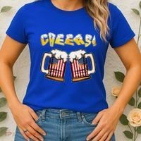 The Most Wonderful Time Beer Happy National Beer Day Gift Women's T-Shirt thumb 2