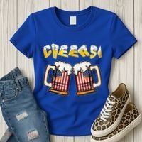 The Most Wonderful Time Beer Happy National Beer Day Gift Women's T-Shirt thumb 3
