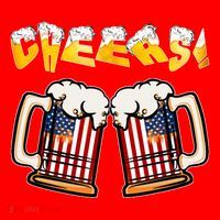 The Most Wonderful Time Beer Happy National Beer Day Gift Santa Hat thumb 1