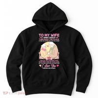 To My Wife I Wish I Could Turn Back The Clock Hoodie thumb 0
