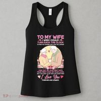 To My Wife I Wish I Could Turn Back The Clock Women's Tank Top thumb 3