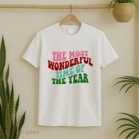 The Most Wonderful Time Of The Year Holiday Groovy T-Shirt thumb 2
