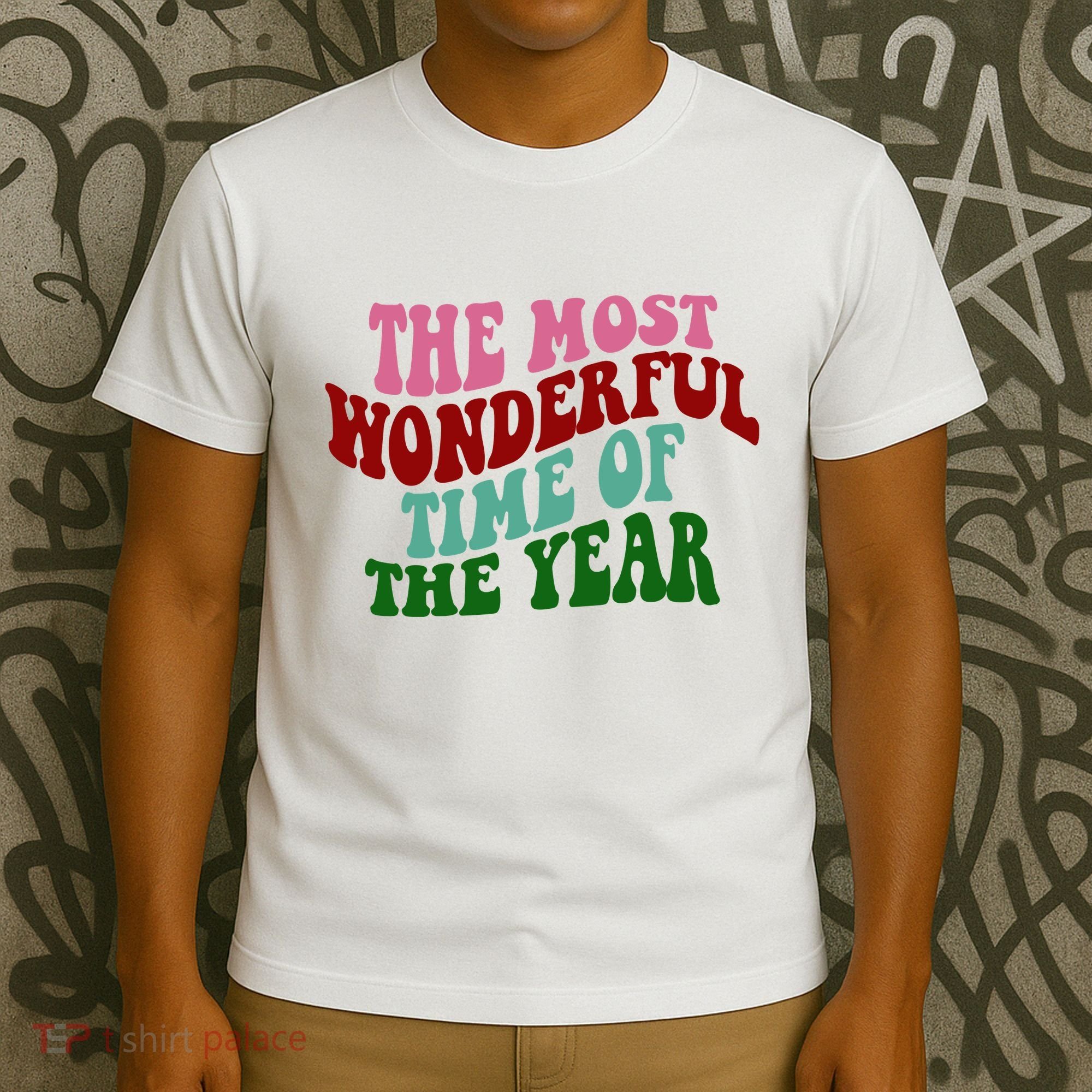 The Most Wonderful Time Of The Year Holiday Groovy T-Shirt