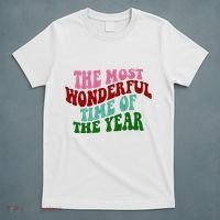 The Most Wonderful Time Of The Year Holiday Groovy T-Shirt thumb 5