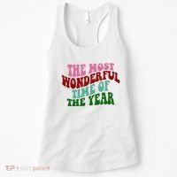The Most Wonderful Time Of The Year Holiday Groovy Women's Tank Top thumb 0