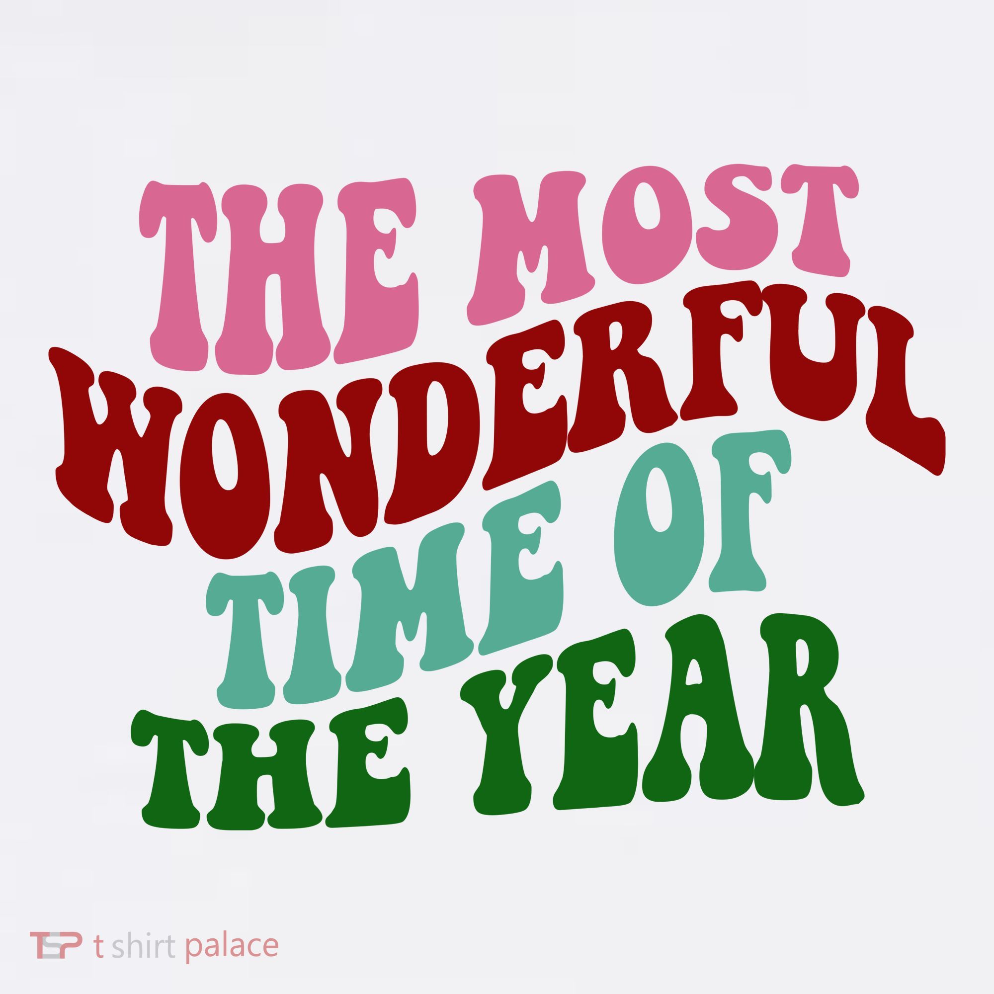 The Most Wonderful Time Of The Year Holiday Groovy Women's Tank Top