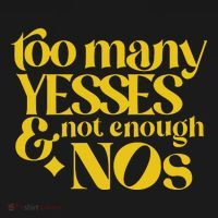 Too Many Yessed And Not Enough Nos Ornament thumb 1