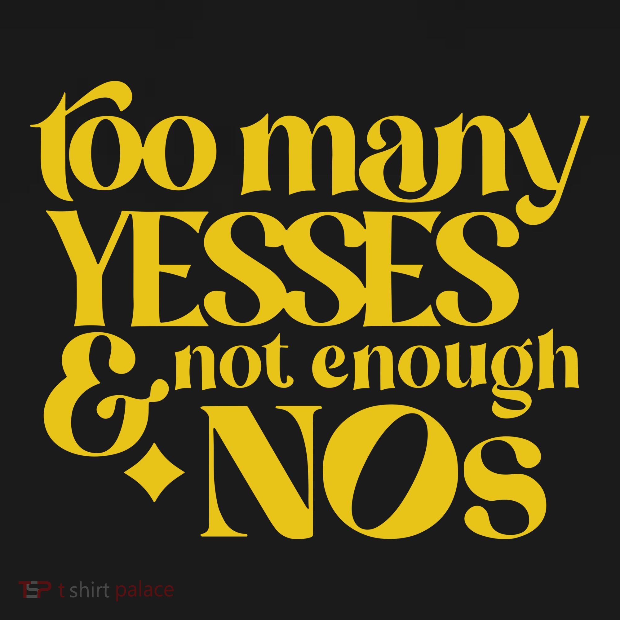 Too Many Yessed And Not Enough Nos Kids Sweatshirt