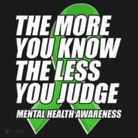 The More You Know The Less You Judge Mental Health Awareness Women's Tank Top thumb 5
